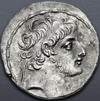 Antiochos IX Eusebes Philopator Kyzikenos, 113-112 BCE (SE 200) (Damaskos mint - AR tetradrachm)